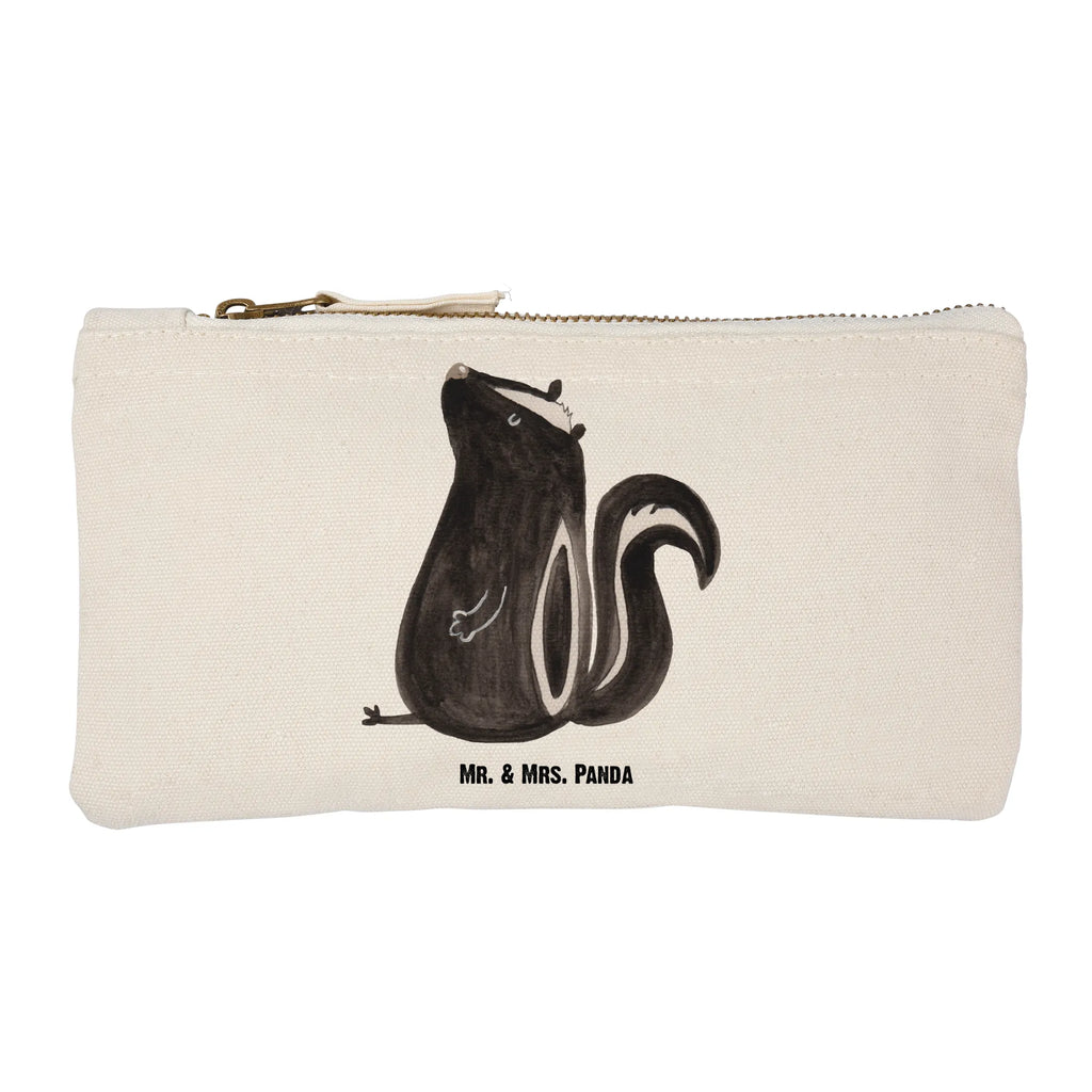 Make-up bag skunk Sit Skunk, slogan, stinky, stinker, skunk, law, wild animal, office, predator, know-it-all