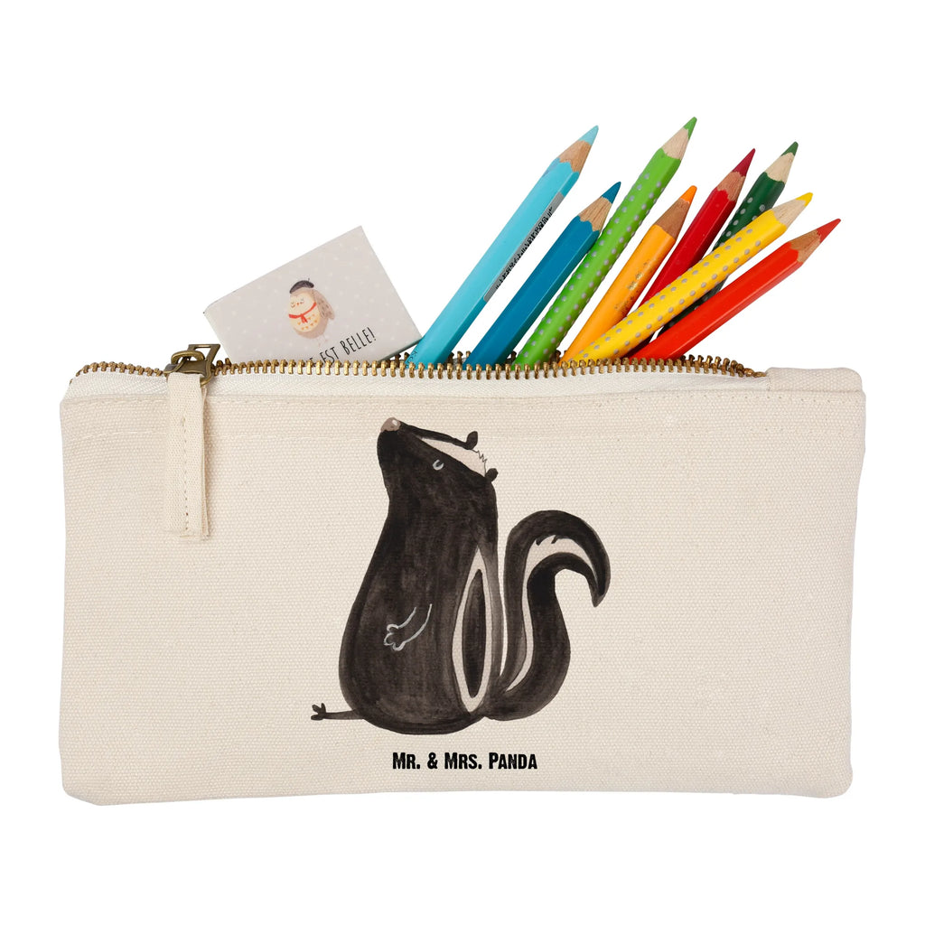 Make-up bag skunk Sit Skunk, slogan, stinky, stinker, skunk, law, wild animal, office, predator, know-it-all