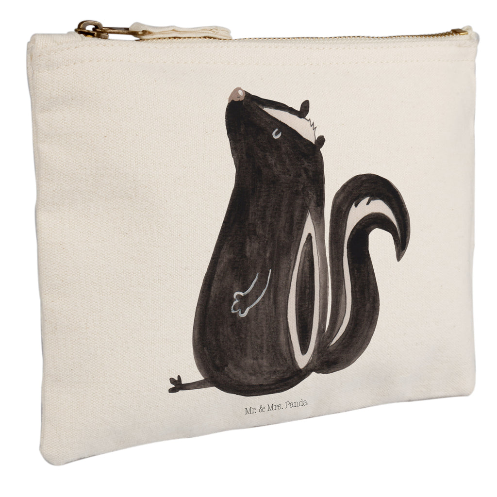 Make-up bag skunk Sit Skunk, slogan, stinky, stinker, skunk, law, wild animal, office, predator, know-it-all