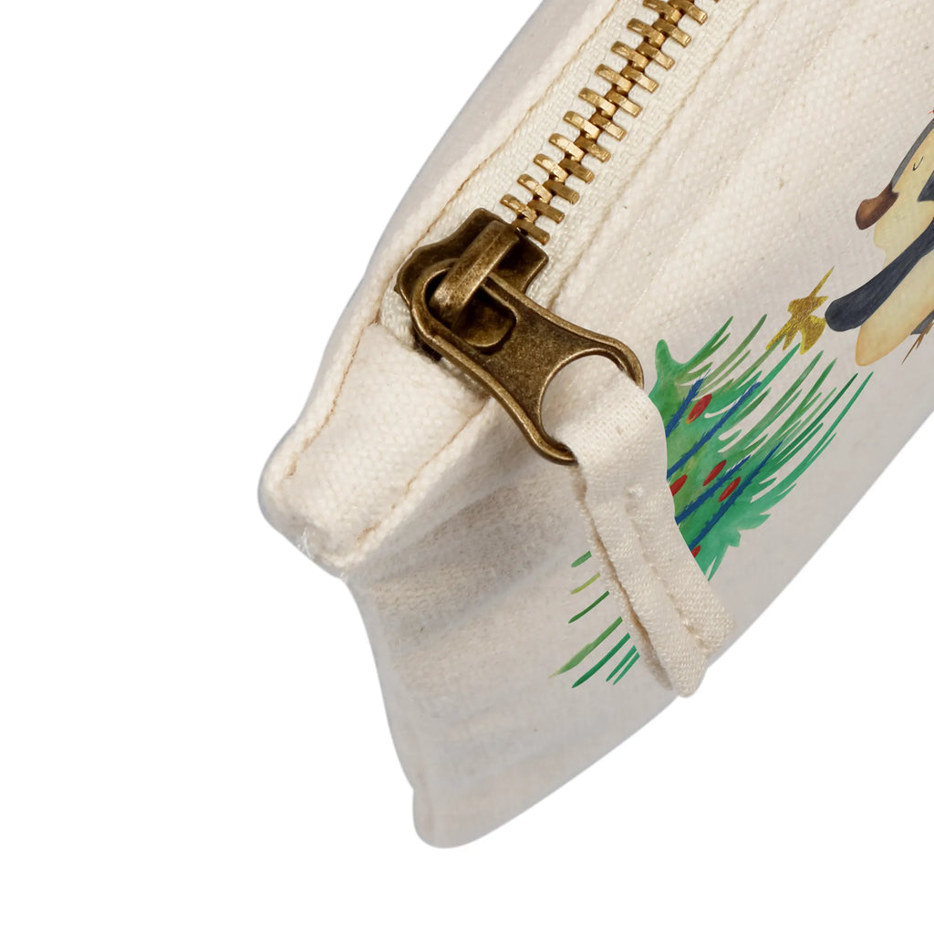 Make-up bag penguin Christmas tree Waschbeutel, Kulturtasche, pinsel tasche, pencil case, kosmetiktäschchen, Schminktasche, Schminktäschchen, Schlampermäppchen, Kosmetiktasche, aufbewahrungsbeutel, Kosmetikbeutel, Mäppchen, beauty tasche, Waschtasche, Etui, aufbewahrungstasche, Kulturbeutel, utensilientasche, Stiftemäppchen, beauty case, Schminkbeutel, toiletry bag, Federmappe, Heiligabend, Wintermotiv, Nikolaus, Weihnachtsdeko, Advent, Winter, Weihnachten, Pinguin
