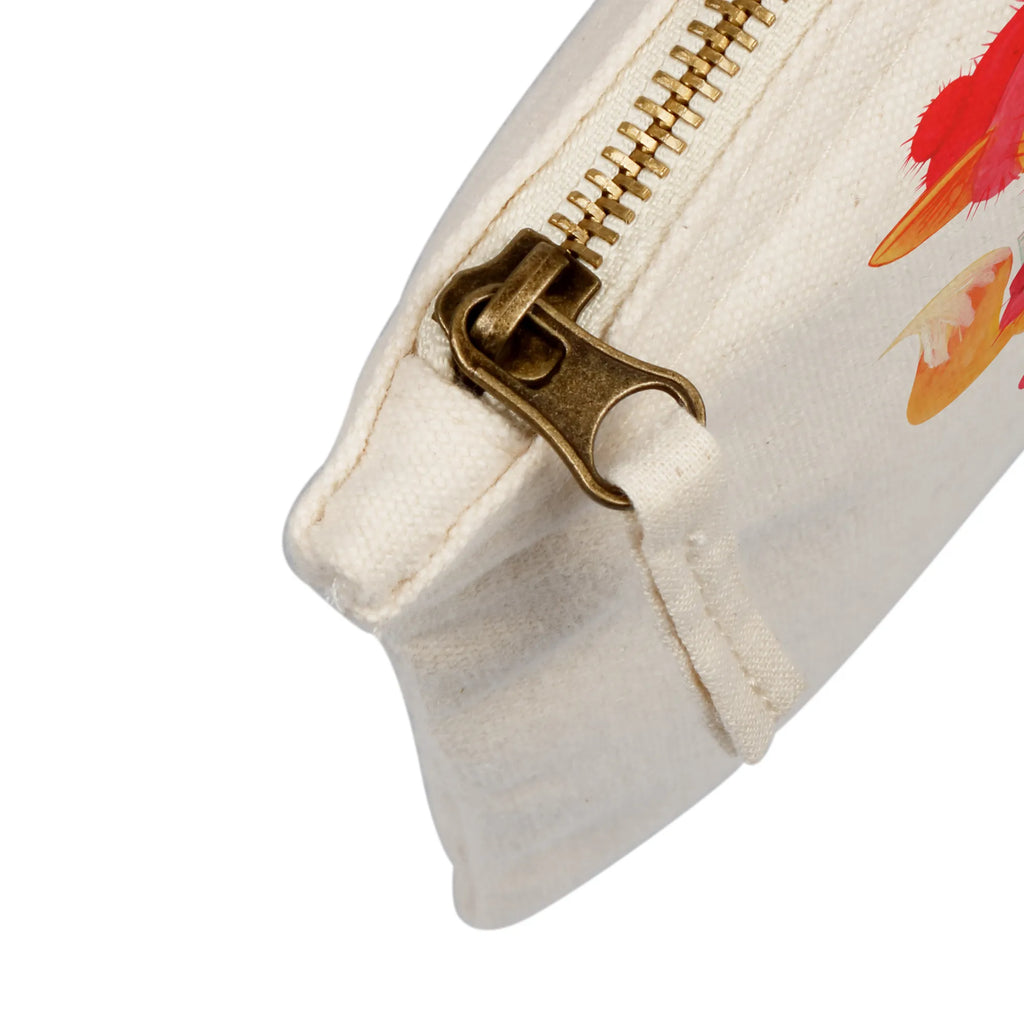 Make-up bag Fox Singer beauty case, Mäppchen, Kulturbeutel, pencil case, Schminkbeutel, kosmetiktäschchen, Stiftemäppchen, Federmappe, Schminktasche, beauty tasche, aufbewahrungstasche, Waschbeutel, Waschtasche, Schlampermäppchen, aufbewahrungsbeutel, Kosmetikbeutel, Kulturtasche, toiletry bag, pinsel tasche, Kosmetiktasche, utensilientasche, Etui, Schminktäschchen, Heiligabend, Wintermotiv, Nikolaus, Weihnachtsdeko, Advent, Winter, Weihnachten, Sänger, Geschenk Sänger, Fuchs, Füchse, Singen, Weihnachtslieder