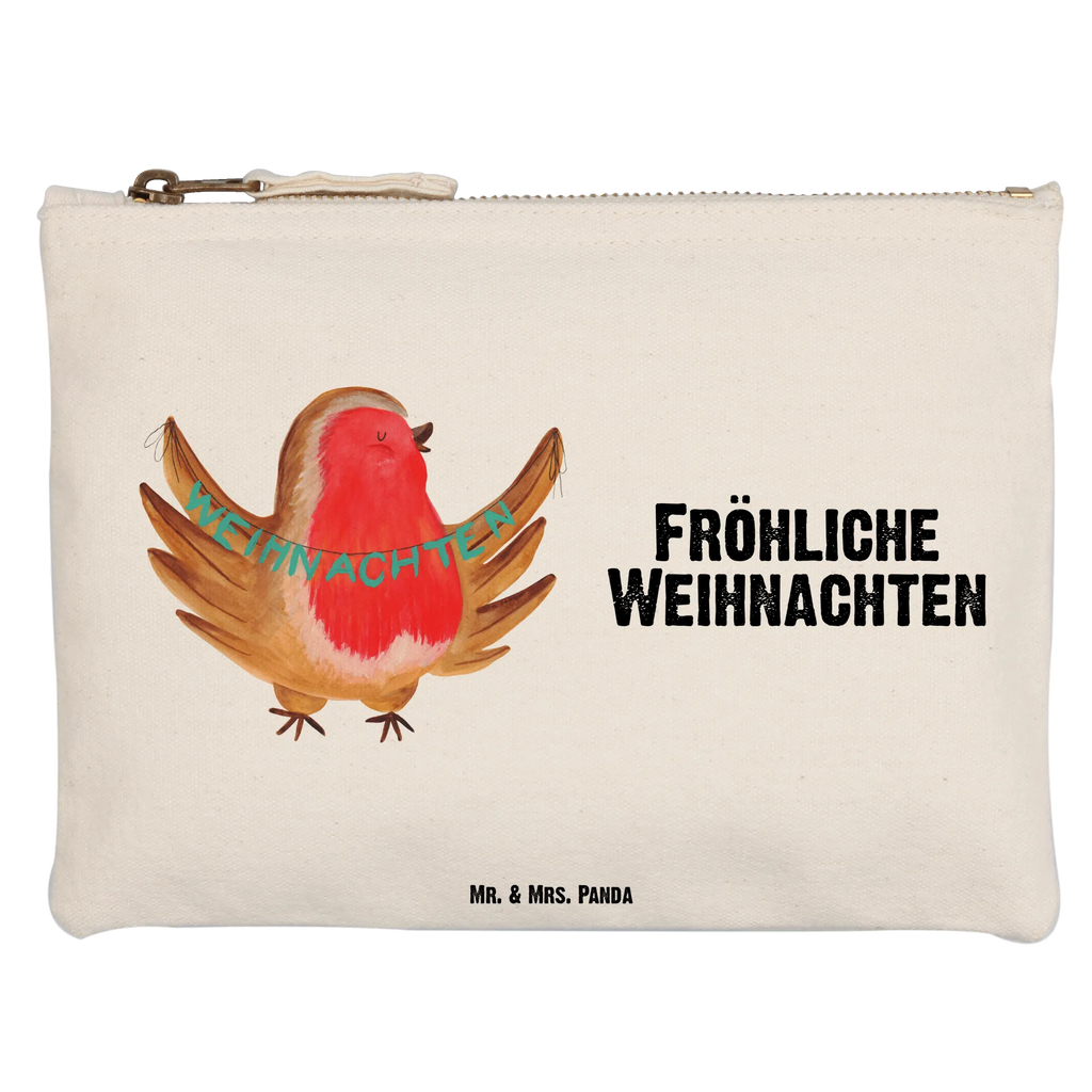 Make-up bag robin Christmas Winter, Christmas, Christmas time, snow, bird, Christmas greeting, xmas, Merry Christmas, Christmas motif, Christmas Eve, winter