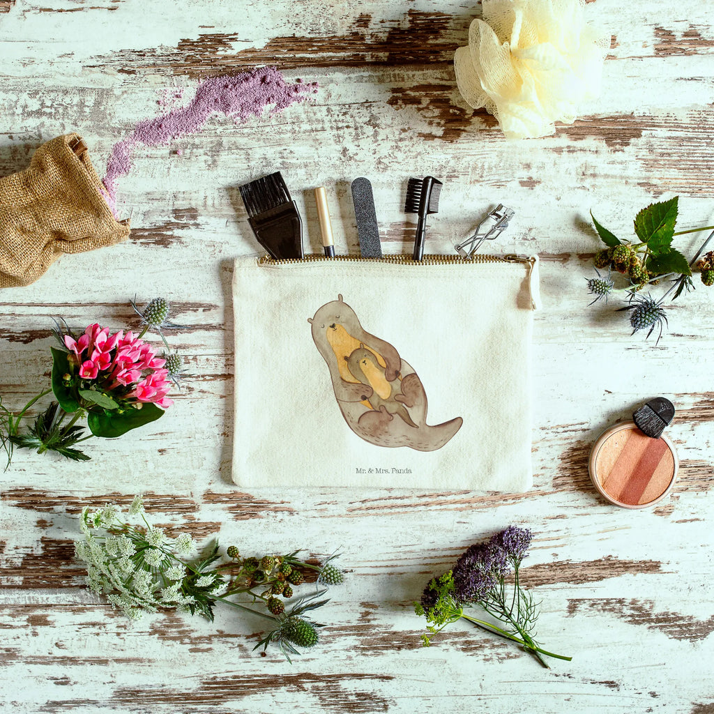 Schminktasche Otter Kind kosmetiktäschchen, Kosmetikbeutel, Waschbeutel, pencil case, Schminktäschchen, beauty tasche, Stiftemäppchen, Kulturbeutel, pinsel tasche, Kulturtasche, Waschtasche, utensilientasche, aufbewahrungstasche, Etui, aufbewahrungsbeutel, Schlampermäppchen, toiletry bag, Federmappe, Mäppchen, beauty case, Schminkbeutel, Schminktasche, Kosmetiktasche, Otter, Fischotter, Seeotter, Otter Seeotter See Otter