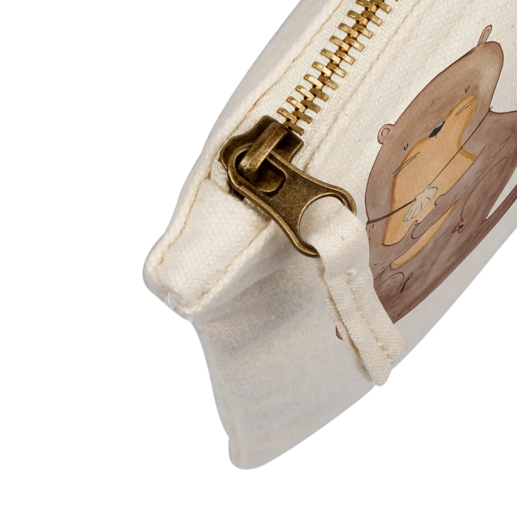 Make-up bag otter shell otter, marten, sea otter, European otter, water mammal, aquatic animal, baby otter, predator, water, otter gifts, animal lover, gift ideas for animal lovers, animal, mammal, water animal, gifts for people in love, brooding, office, otter love, dreaming, motivation, daydreaming