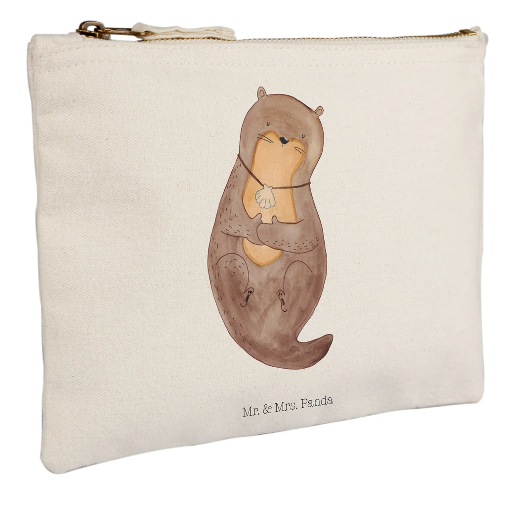 Make-up bag otter shell otter, marten, sea otter, European otter, water mammal, aquatic animal, baby otter, predator, water, otter gifts, animal lover, gift ideas for animal lovers, animal, mammal, water animal, gifts for people in love, brooding, office, otter love, dreaming, motivation, daydreaming