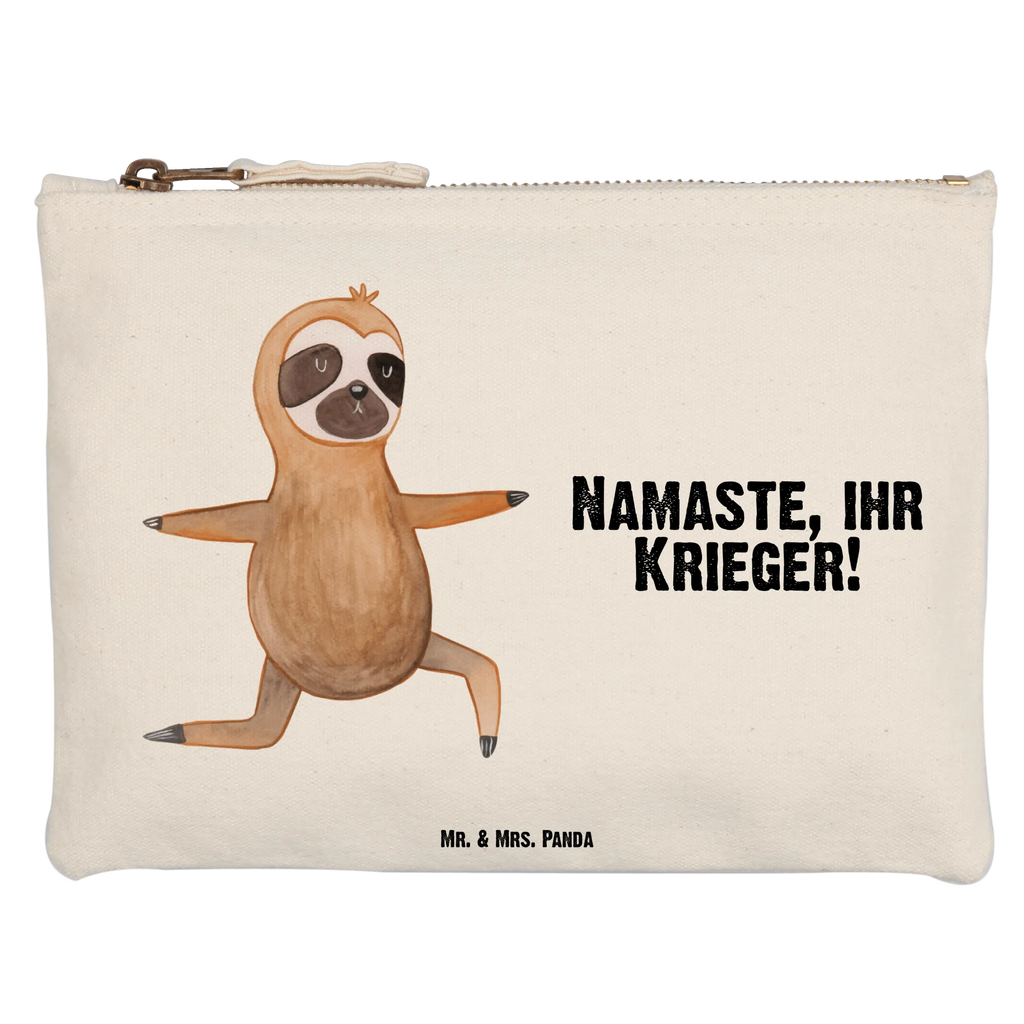 Make-up bag sloth yoga Schminkbeutel, pinsel tasche, Kosmetiktasche, beauty tasche, kosmetiktäschchen, Schlampermäppchen, Kosmetikbeutel, aufbewahrungstasche, beauty case, Mäppchen, Schminktasche, Federmappe, Waschbeutel, Waschtasche, Schminktäschchen, Etui, pencil case, utensilientasche, aufbewahrungsbeutel, toiletry bag, Kulturbeutel, Kulturtasche, Stiftemäppchen, Faultier, Faultier Geschenk, Faultier Deko, Faultiere, Lieblingstier, Meditation, Atmung, Krieger, faul, Gelassenheit, Entspannung, Yoga, Yogaübungen, Namaste