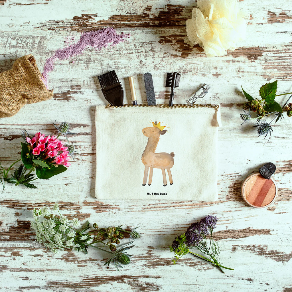 Schminktasche Lama König Waschbeutel, Kosmetiktasche, Kulturtasche, toiletry bag, pencil case, Schminktäschchen, Federmappe, beauty tasche, Schlampermäppchen, pinsel tasche, Stiftemäppchen, Kosmetikbeutel, kosmetiktäschchen, Schminkbeutel, Kulturbeutel, Waschtasche, utensilientasche, beauty case, Schminktasche, aufbewahrungsbeutel, Etui, aufbewahrungstasche, Mäppchen, Alpaka, Lama, Chef, Abi, Mama, Königin, Büro Kollege, Abitur, Freundin, König, Lamas, Vorgesetzter, Papa, Kollegin