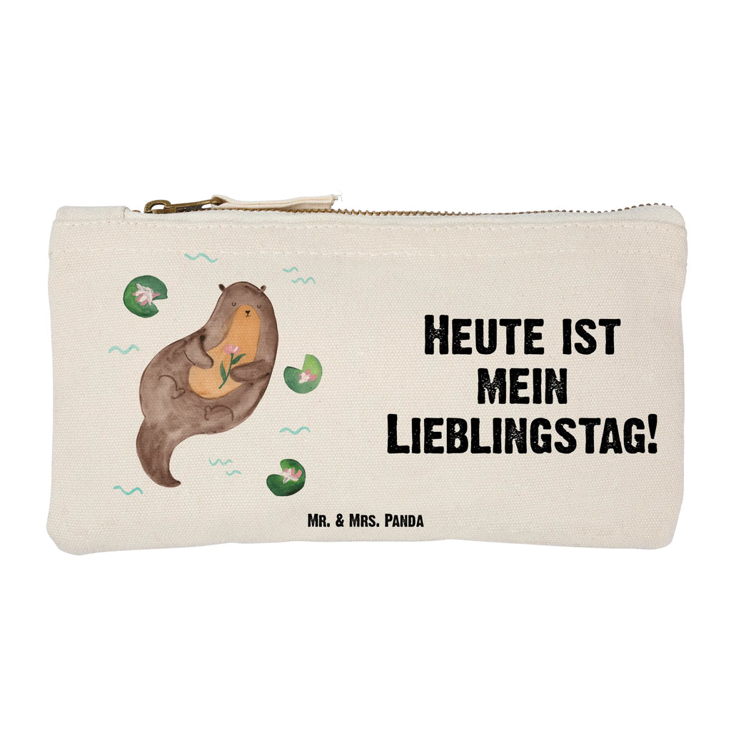 Make-up bag otter Water Lily kosmetiktäschchen, Waschtasche, Etui, Kosmetiktasche, pinsel tasche, Federmappe, Mäppchen, Kulturbeutel, Kosmetikbeutel, utensilientasche, pencil case, Kulturtasche, beauty case, toiletry bag, beauty tasche, aufbewahrungstasche, Schminktäschchen, Schminktasche, Stiftemäppchen, Waschbeutel, Schminkbeutel, Schlampermäppchen, aufbewahrungsbeutel, Seeotter, Fischotter, Otter, Otter Seeotter See Otter