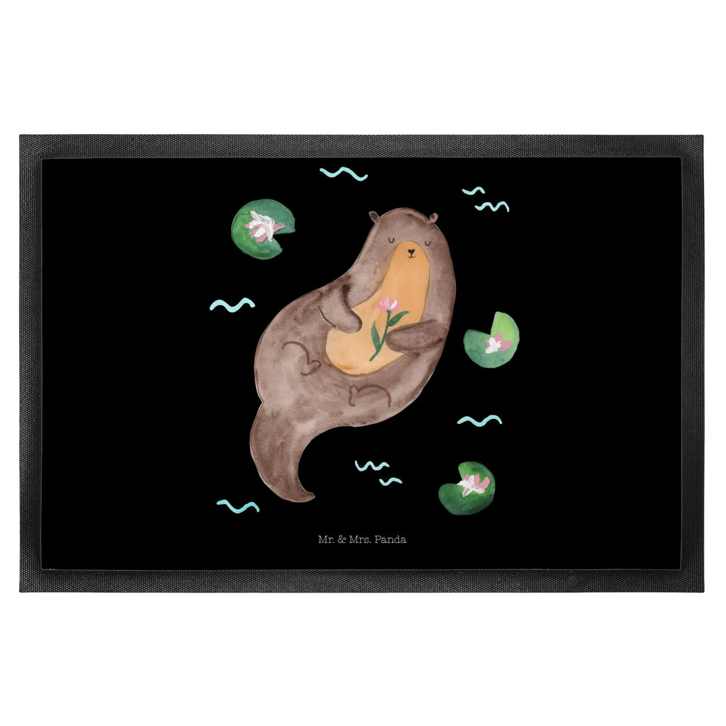 Fußmatte Otter Seerose Schmutzfangteppich, matte haustür, Abtreter, abstreifer, Eingangsmatte, Fußabstreifer, hausmatte, Eingangsteppich, Schmutzfangmatte, Türmatte, außenmatte, Haustürmatte, Sauberlaufmatte, Schmutzfänger, schmutzfangmatten, Abtretmatte, türmatten, Fußmatten, Schuhabstreifer, Türvorleger, flurmatte, Fußabtreter, Schmutzmatte, sauberlaufmatten, fußmatte, Fussmatte, Otter, Seeotter, Fischotter, Otter Seeotter See Otter