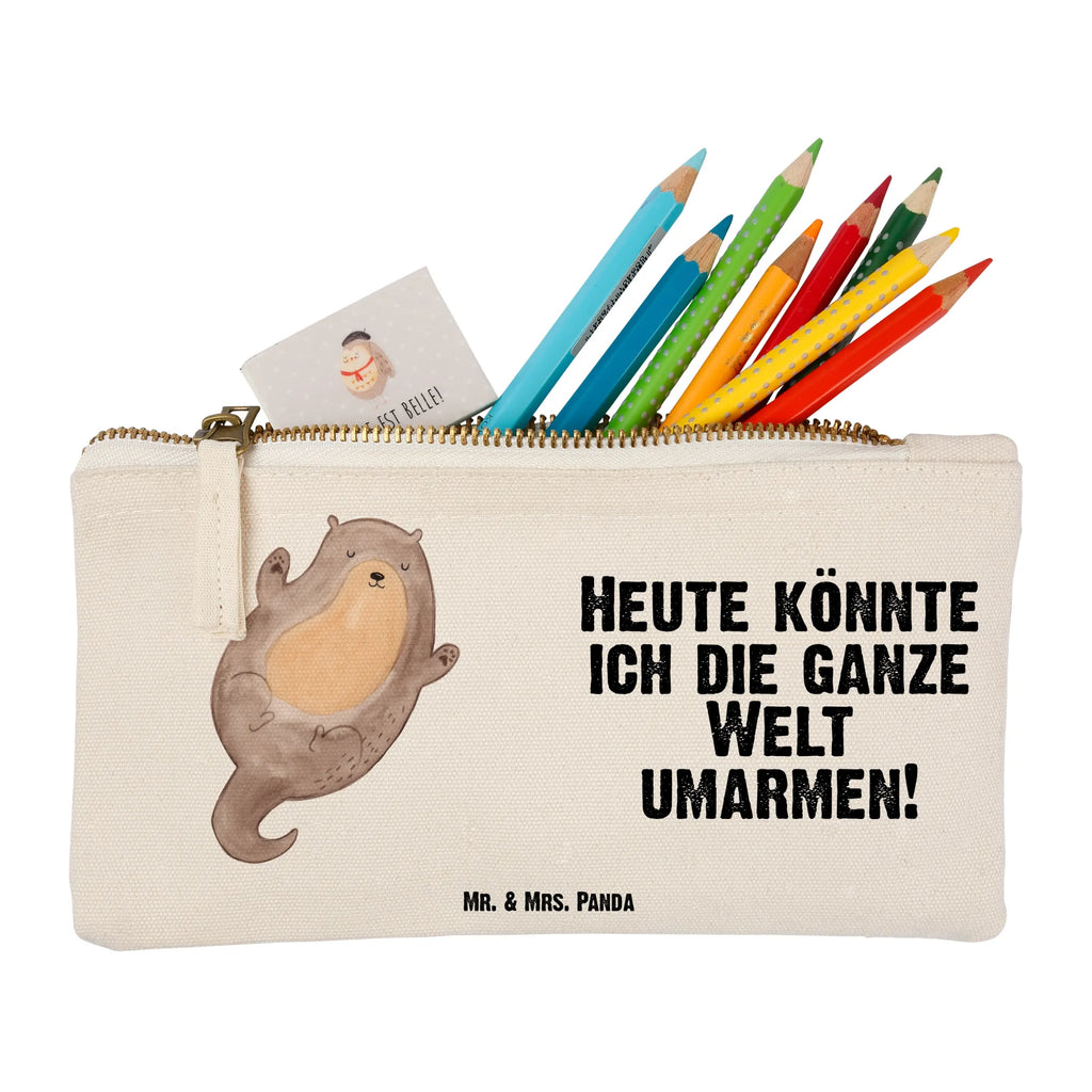 Schminktasche Otter Umarmen aufbewahrungstasche, pinsel tasche, Etui, Kosmetikbeutel, Waschtasche, kosmetiktäschchen, beauty tasche, pencil case, Schminktasche, Stiftemäppchen, aufbewahrungsbeutel, Mäppchen, Schminkbeutel, Schminktäschchen, Schlampermäppchen, Kosmetiktasche, Kulturtasche, Federmappe, utensilientasche, Waschbeutel, toiletry bag, beauty case, Kulturbeutel, Fischotter, Otter, Seeotter, Otter Seeotter See Otter
