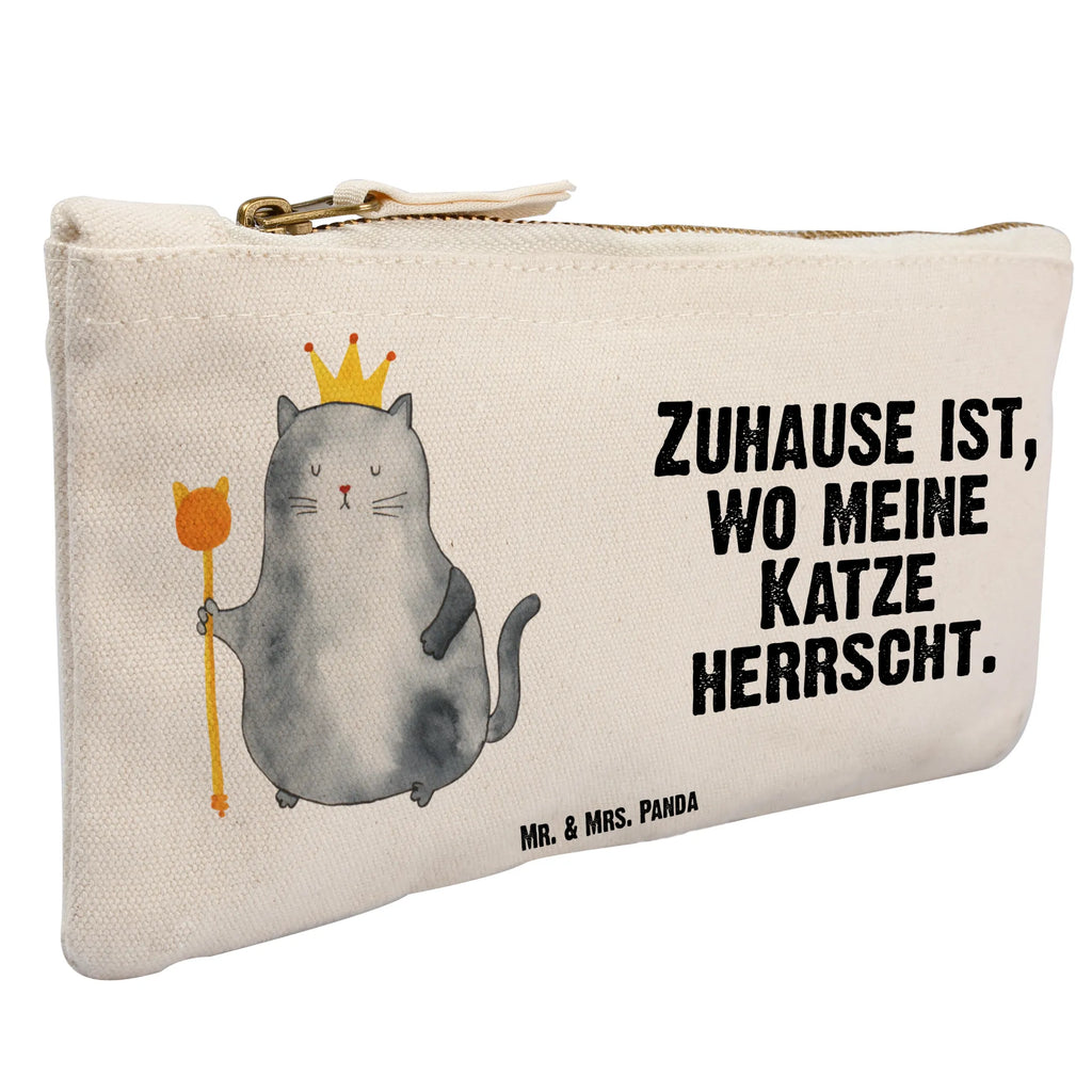 torebka na makijaż kot Król Waschbeutel, Kosmetiktasche, Mäppchen, pinsel tasche, aufbewahrungsbeutel, aufbewahrungstasche, beauty tasche, Kulturbeutel, beauty case, Schlampermäppchen, utensilientasche, Schminktäschchen, pencil case, Waschtasche, kosmetiktäschchen, toiletry bag, Schminktasche, Kulturtasche, Stiftemäppchen, Schminkbeutel, Kosmetikbeutel, Federmappe, Etui, Katzenmotiv, Katzenfan, Katzendeko, Katzenfreund, Katzenliebhaber, Katzenprodukte, Katzenartikel, Katzenaccessoires, Katzensouvenirs, Katzenliebhaberprodukte, Katzenmotive, Katze, Katzenhalter, Cats, Cat, Katzen, Einzug, Haustier, Wohnung, Mietze, Erste Eigenen Wohnung, Familie, Mietzhaus, Katzenbesitzerin, Königin, König, Queen, Kater, Umzug