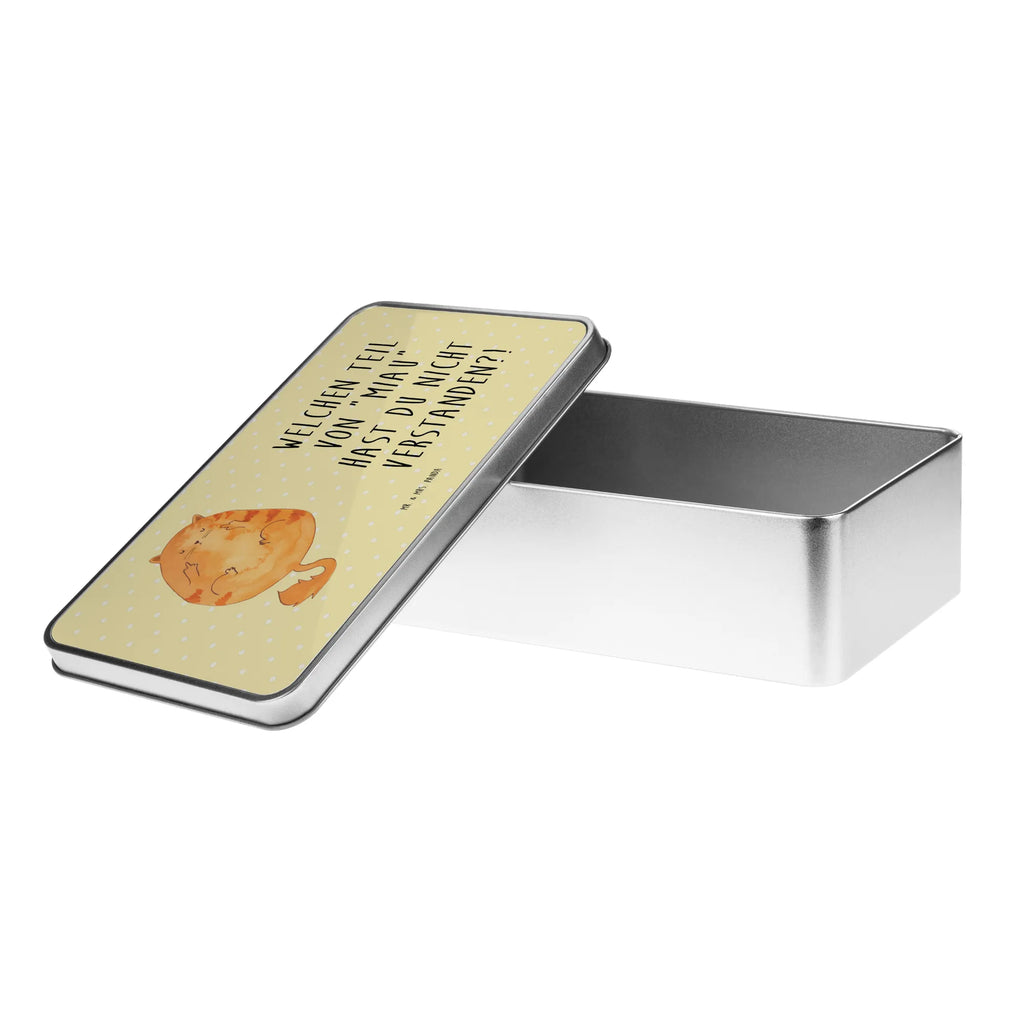 Metalowa puszka kot środkowy palec Kot, motyw kotów, miłośnik kotów, dekoracje z kotami, przyjaciel kotów, entuzjasta kotów, produkty dla kotów, artykuły dla kotów, akcesoria dla kotów, pamiątki z kotami, produkty dla miłośników kotów, motywy kotów