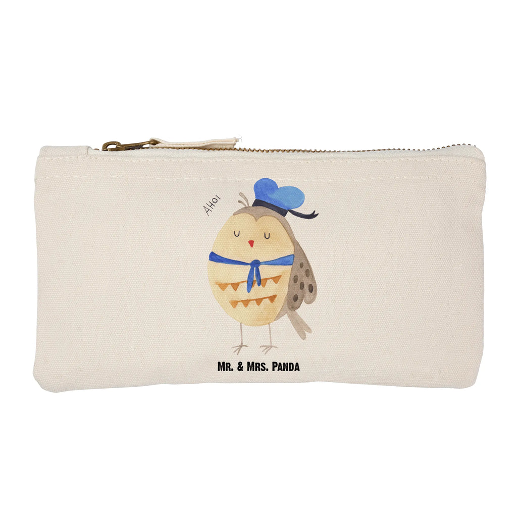 Make-up bag Owl sailor Schlampermäppchen, Kosmetikbeutel, Schminkbeutel, aufbewahrungsbeutel, utensilientasche, Stiftemäppchen, Mäppchen, beauty tasche, Etui, Waschbeutel, Schminktasche, Federmappe, aufbewahrungstasche, toiletry bag, Kulturbeutel, kosmetiktäschchen, Schminktäschchen, Kosmetiktasche, Kulturtasche, pencil case, pinsel tasche, Waschtasche, beauty case, Eule, Wortspiel Lustig, Eule Deko, Matrose, Owl, Ehe, Hochzeitstag Geschenk, Eule Spruch, Heimathafen, Freundin, Seefahrer