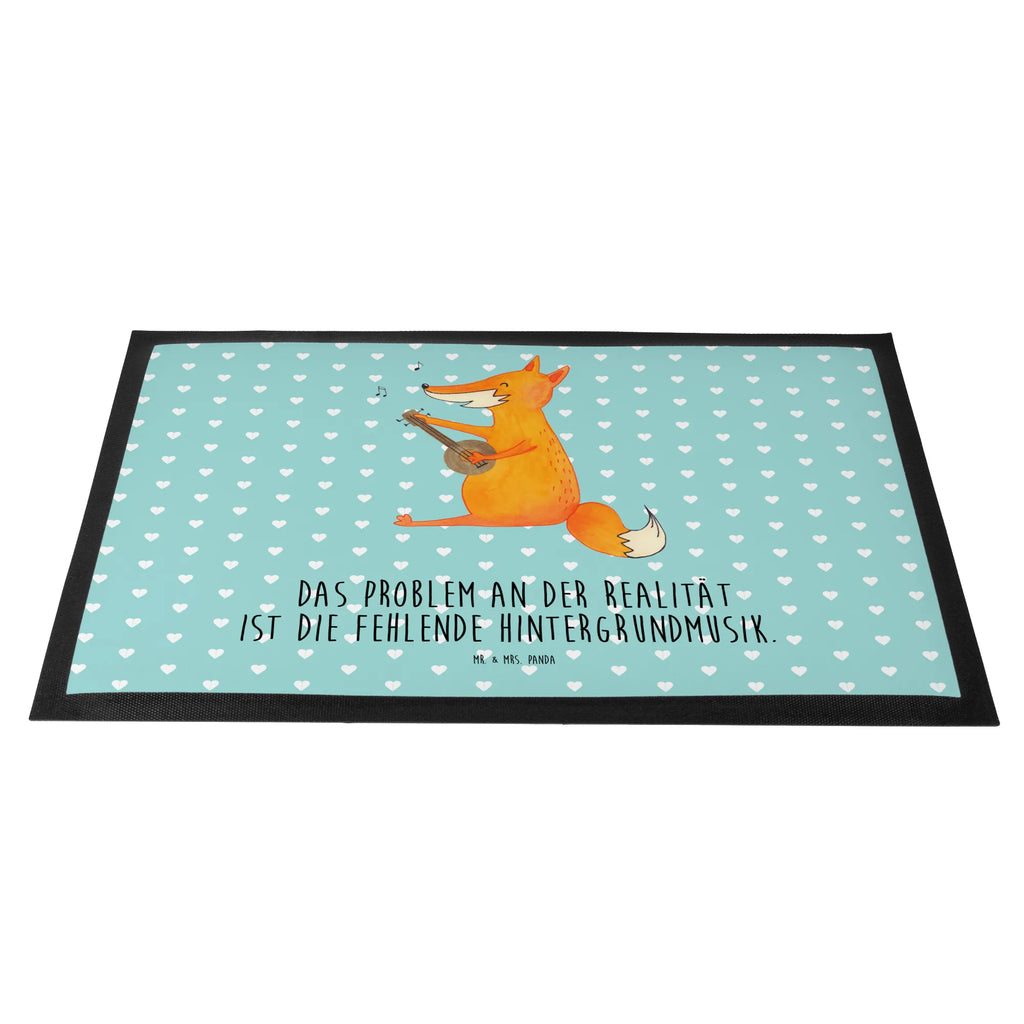 Doormat Fox guitar Sauberlaufmatte, Schmutzfangmatte, außenmatte, matte haustür, Gummimatte, Bodenvorleger, Fußabstreifer, Schmutzfänger, abstreifer, hausmatte, Outdoor-Matte, Schmutzmatte, Abtretmatte, Abtreter, Haustürmatte, Gummi-Fußmatte, Vorleger, fußmatte, Fußabtreter, bodenmatte, Eingangsmatte, Schmutzfangteppich, teppichmatte, flurmatte, Türmatte, Türvorleger, Schuhabstreifer, Eingangsteppich, Fussmatte, Fuchs, Gitarre, Geschenk Musiker, Sänger, Musikerin, Musik Spruch, Sängerin, Füchse