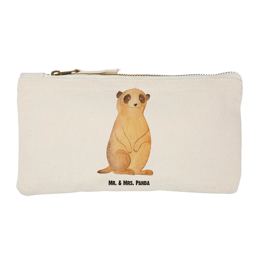 Make-up bag Meerkat Etui, Schlampermäppchen, Federmappe, Schminktäschchen, Kosmetikbeutel, Kosmetiktasche, kosmetiktäschchen, beauty case, Stiftemäppchen, Waschbeutel, utensilientasche, Schminktasche, Kulturbeutel, beauty tasche, aufbewahrungsbeutel, aufbewahrungstasche, pencil case, Kulturtasche, Mäppchen, toiletry bag, pinsel tasche, Schminkbeutel, Waschtasche, Afrika, Wildtiere, Spruch, Reisen, Traveling, Afrikareise, Roadtrip, Erdmännchen, Weltreise