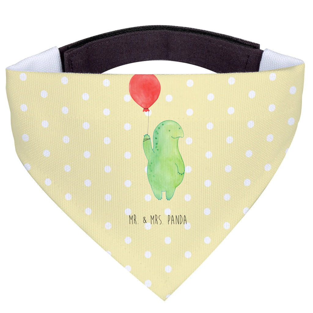 Dog neckerchief tortoise balloon Mittel, Hundehalstuch, Halstuch, Mittelgroße Hunde, Tuch, Hunde, Schildkröte, Mutausbruch, Motivationsspruch, Schildkröten, Motivation