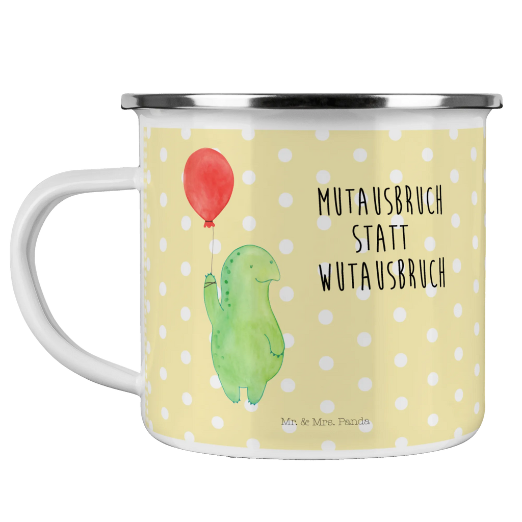 Enamel camping mug tortoise balloon Metalltasse, Tasse Emaille, Trinkbecher, emaillebecher, blechbecher, Teebecher, Pott, wandertasse, Emailletasse, Emaille Becher, Teetasse, becher emaille, wanderbecher, Tasse, Blechtasse, reisetasse, Kaffeetasse, Campingbecher, Campingtasse, Emaille Tasse, Becher, Kaffeebecher, Reisebecher, metallbecher, Schildkröte, Mutausbruch, Motivationsspruch, Motivation, Schildkröten