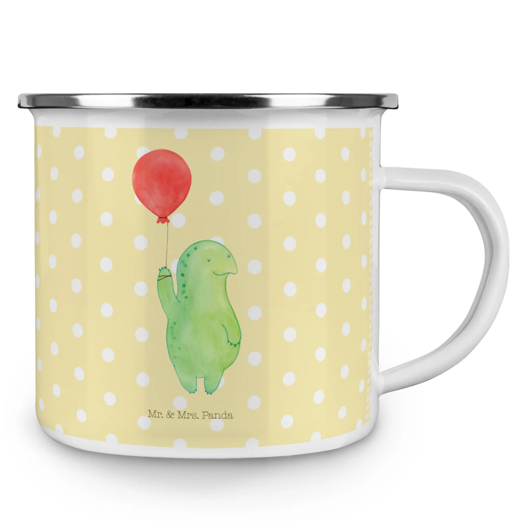 Enamel camping mug tortoise balloon Metalltasse, Tasse Emaille, Trinkbecher, emaillebecher, blechbecher, Teebecher, Pott, wandertasse, Emailletasse, Emaille Becher, Teetasse, becher emaille, wanderbecher, Tasse, Blechtasse, reisetasse, Kaffeetasse, Campingbecher, Campingtasse, Emaille Tasse, Becher, Kaffeebecher, Reisebecher, metallbecher, Schildkröte, Mutausbruch, Motivationsspruch, Motivation, Schildkröten