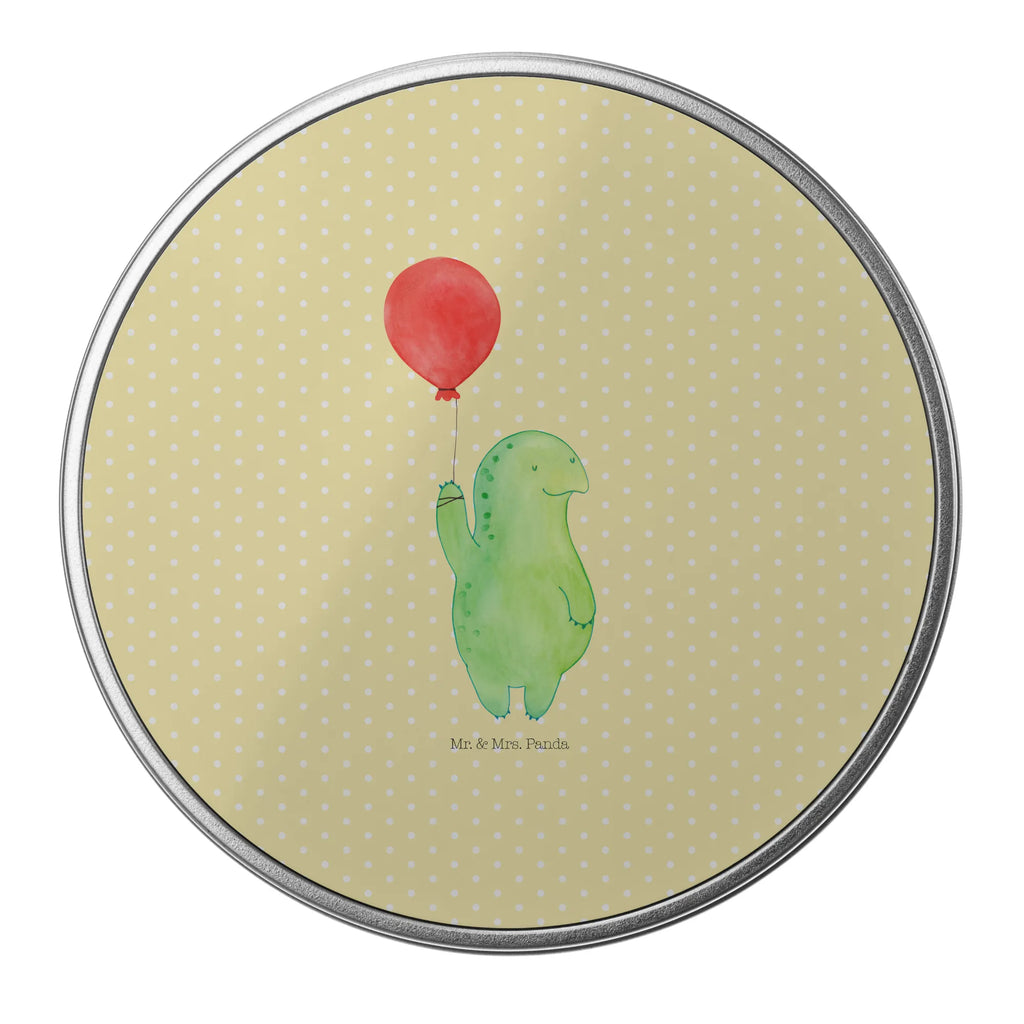 Round tin tortoise balloon tin can, storage tin, cookie tin, gift box, tin, storage, turtle, tortoise, reptile, ancient creature, cute, sweet, gift, gift ideas, birthday gift, illustrated, funny, turtle gift items, funny turtle gifts, pet turtles, mom, best friend, sister or daughter, turtle lover, motivational slogan, courageous outburst, turtles, motivation