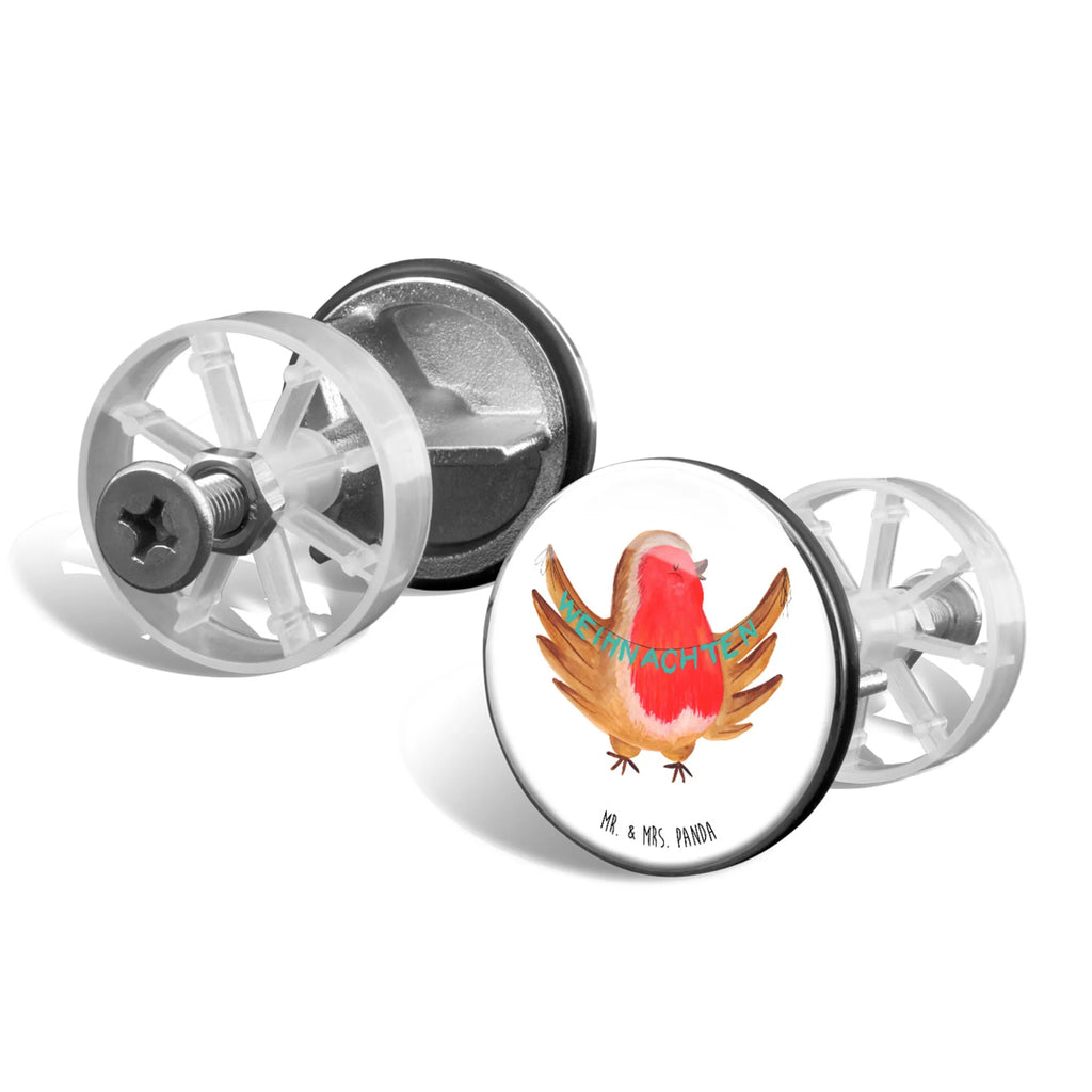 Sink plug robin Christmas washbasin plugs, washbasin, drain plugs, universal, Washbasin plugs, stoppers, drain set, Winter, Christmas, Christmas time, snow, Merry Christmas, winter, bird, Christmas Eve, Christmas motif, Christmas greeting, xmas