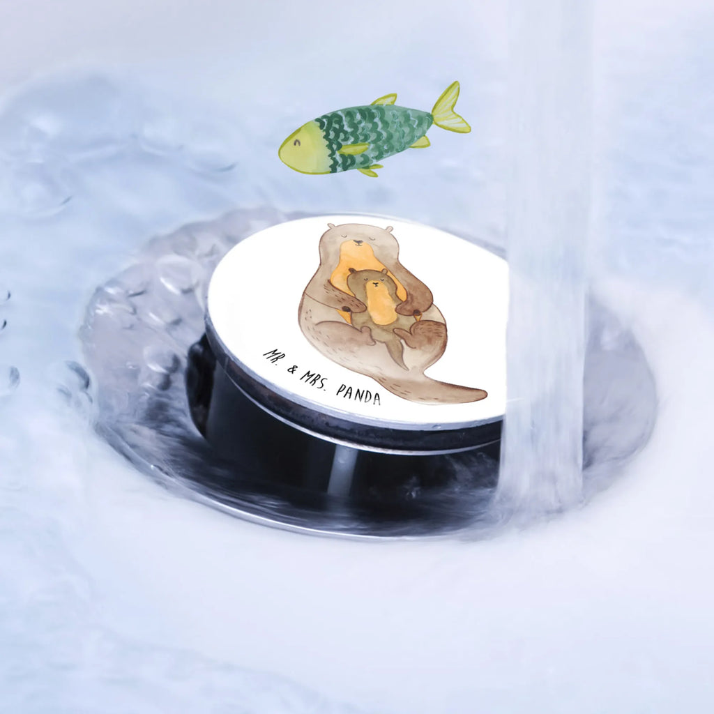 Sink plug otter child washbasin, drain set, universal, Washbasin plugs, drain plugs, stoppers, washbasin plugs, otter, marten, sea otter, European otter, water mammal, aquatic animal, baby otter, predator, water, otter gifts, animal lover, gift ideas for animal lovers, animal, mammal, water animal, gifts for people in love, Otter Sea Otter Lake Otter