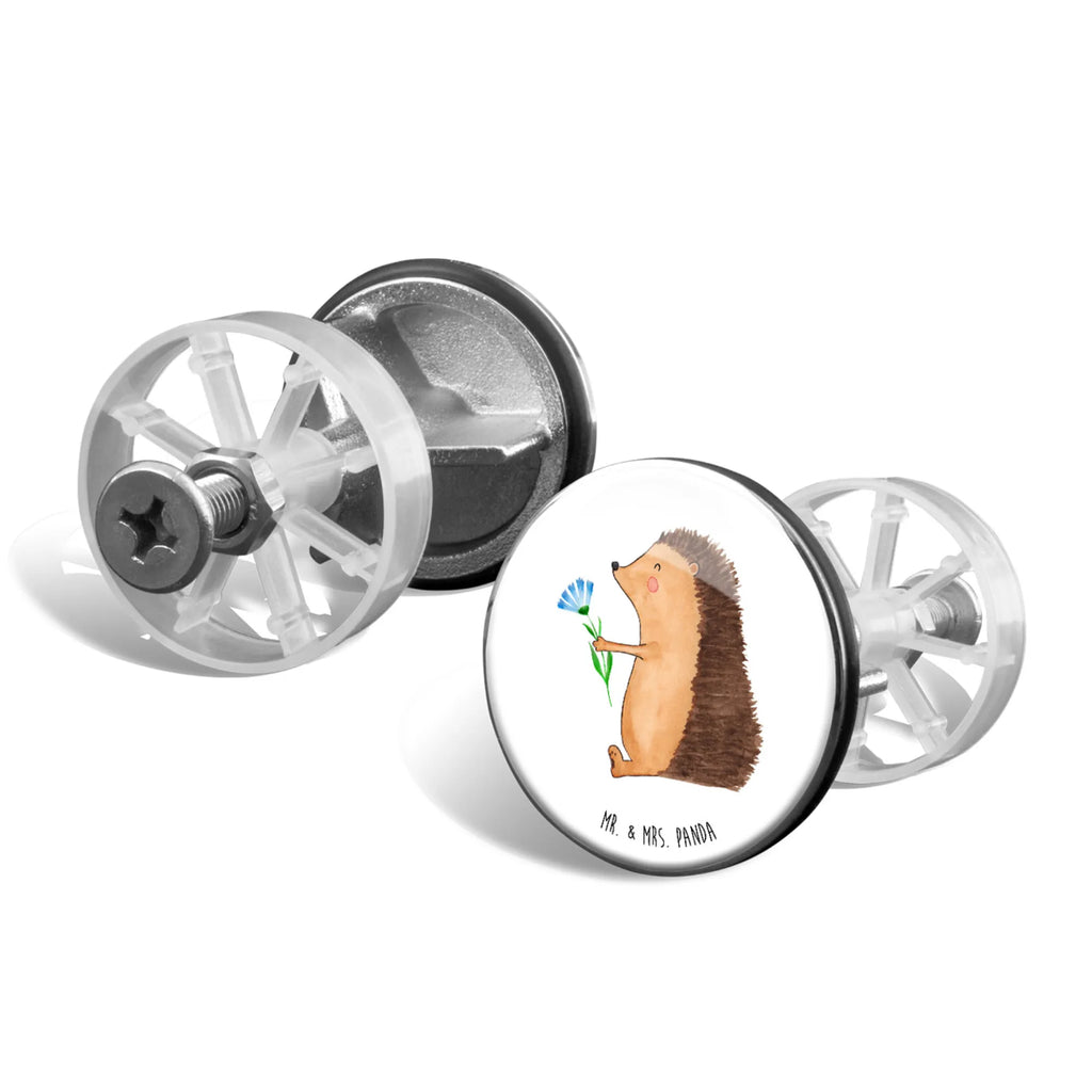 Sink plug Hedgehog Flower stoppers, drain plugs, washbasin plugs, universal, Washbasin plugs, drain set, washbasin, small animals, cute, funny, cute animal motives, hand drawn, small world, funny sayings, good mood, happy, gifts, gift ideas, special gifts, animal lover, card, recovery wishes, get well soon, hospital, sick, hedgehog, visit, illness