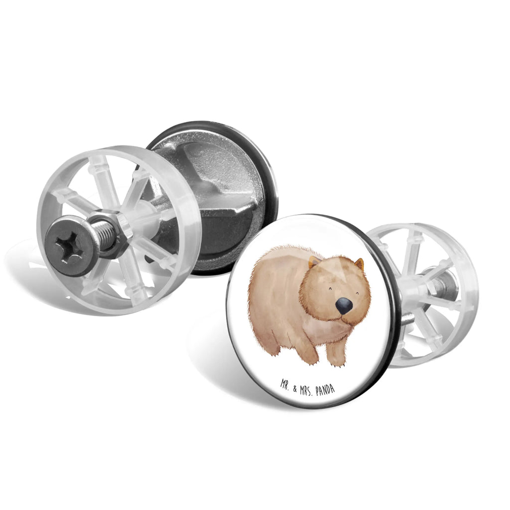 Sink plug Wombat stoppers, washbasin plugs, drain plugs, washbasin, universal, drain set, Washbasin plugs, small animals, cute, funny, cute animal motives, hand drawn, small world, funny sayings, good mood, happy, gifts, gift ideas, special gifts, animal lover, card, life is beautiful, saying, motivation, Australia, Wombat