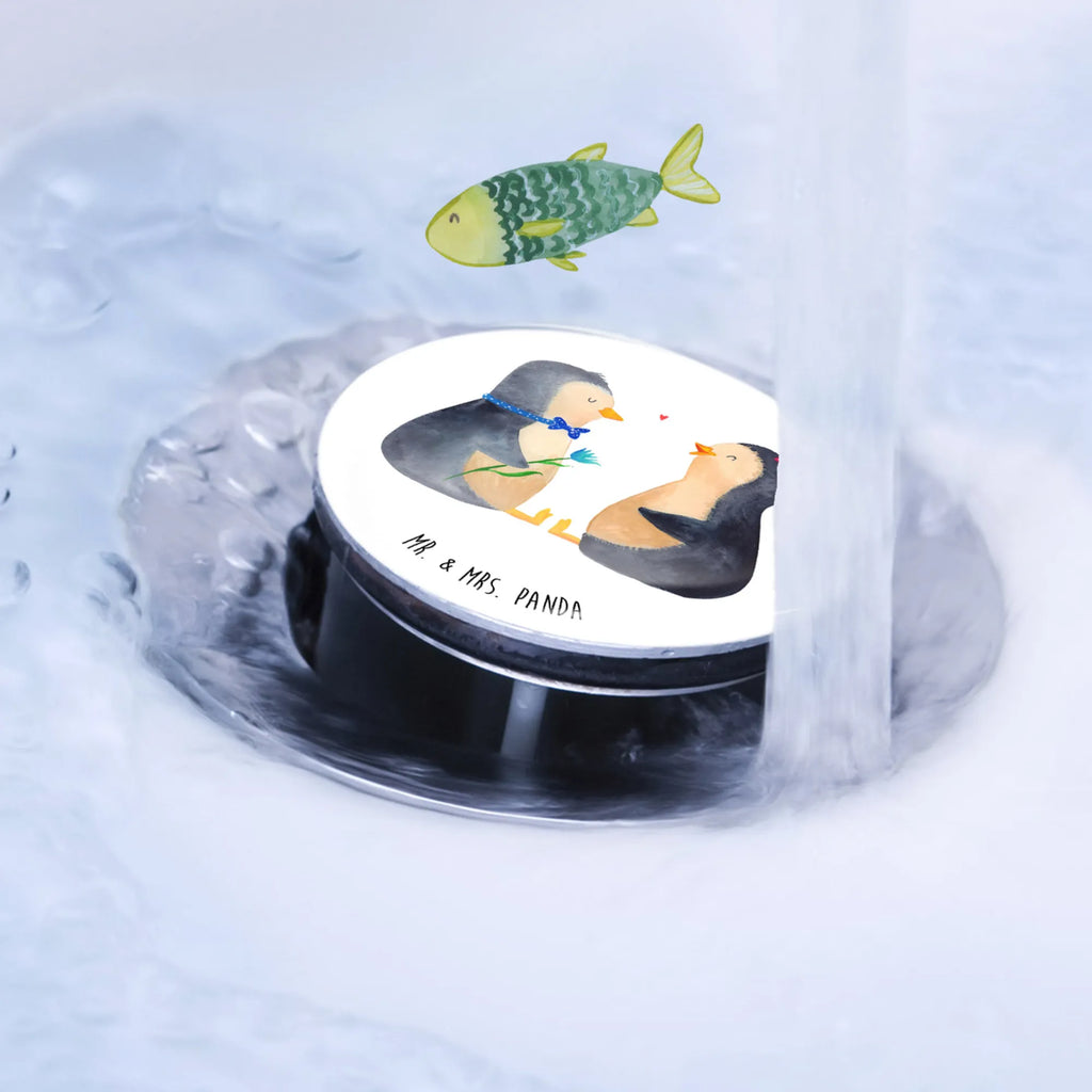 Sink plug Penguin pair Waschbecken, Waschbecken Stopfen, Ablaufgarnitur, Abflussstöpsel, Stöpsel, Pinguin, Liebespaar, Liebesgeschenk, Jahrestag, Hochzeitstag, Verlobung, große Liebe, Hochzeitsgeschenk, Liebe, Traumpaar, Hochzeit, Pinguine, Liebesbeweis