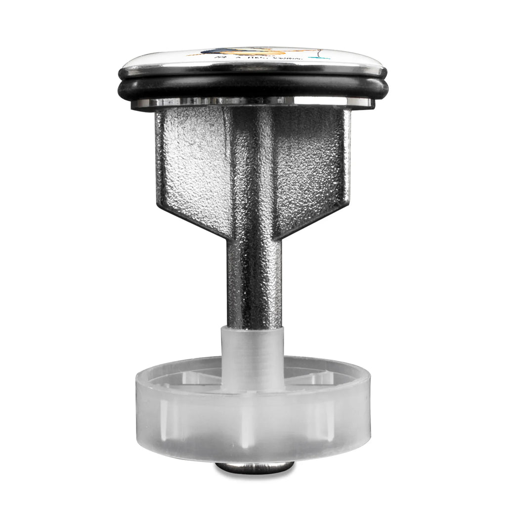 Sink plug Penguin angler drain set, stoppers, washbasin, universal, Washbasin plugs, washbasin plugs, drain plugs, Penguin, North Pole, Winter, Penguins, hobby, gift idea, motivation, daily schedule, vacation, daydreams, new start, weekend, plan, planner, friends, angler, penguins, penguin, gift, fishing