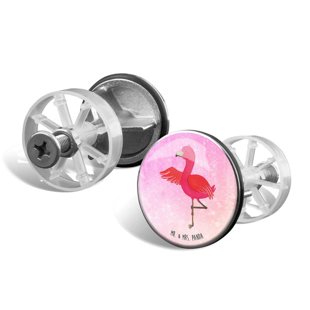 Sink plug flamingo yoga washbasin, stoppers, Washbasin plugs, washbasin plugs, drain set, universal, drain plugs, Flamingo, pink, pink bird, bird of paradise, red, flamingo decoration, gift pink, gifts, gift idea, children, adults, girls, flamingo fans, summer, vacation, sea, unusual gifts in pink, pink gifts, girls gifts, small gifts, Caribbean feeling, funny sayings, mindfulness, relaxation, namaste, yoga exercise, anger, deep relaxation, bird, agitation, yoga