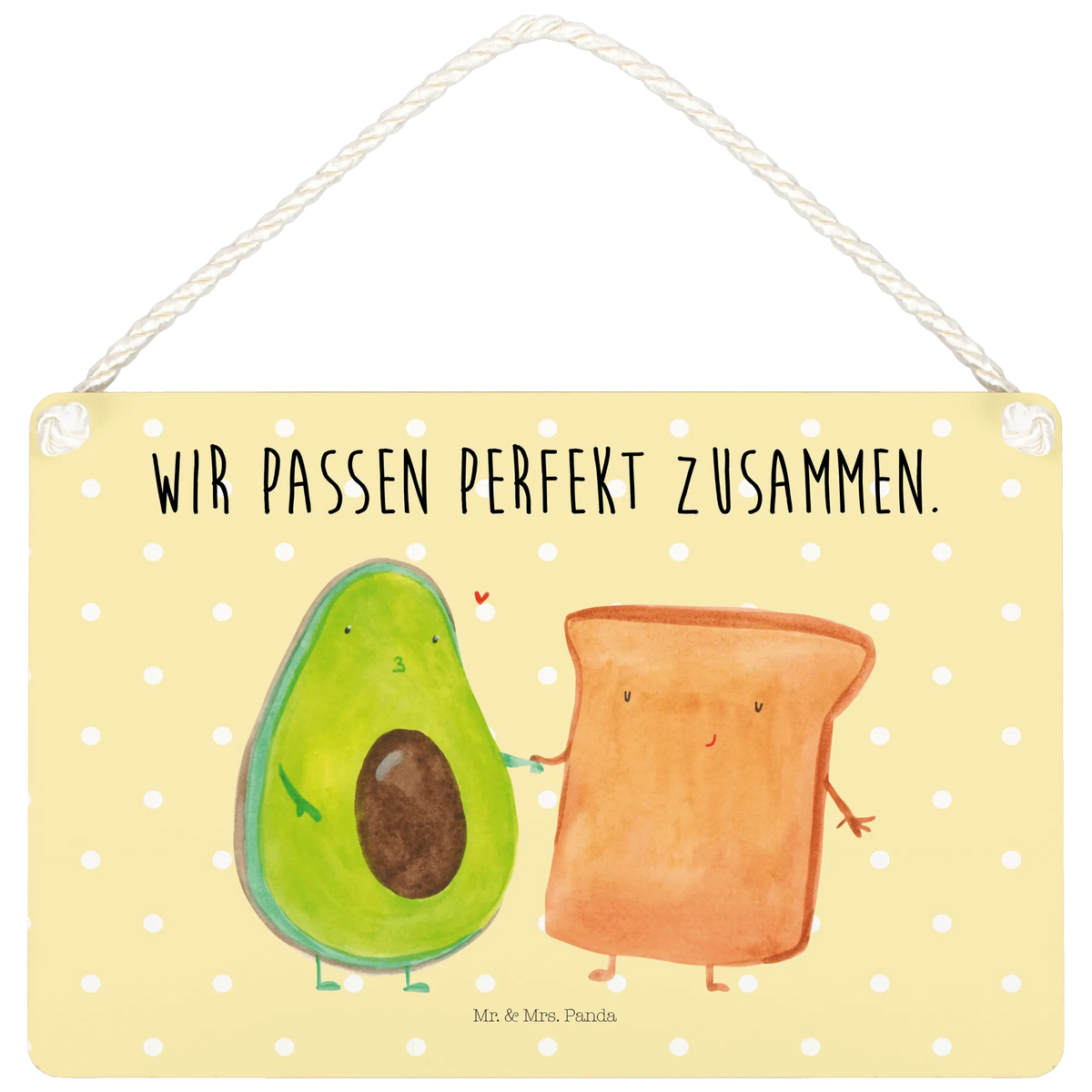 Deko Schild Avocado Toast