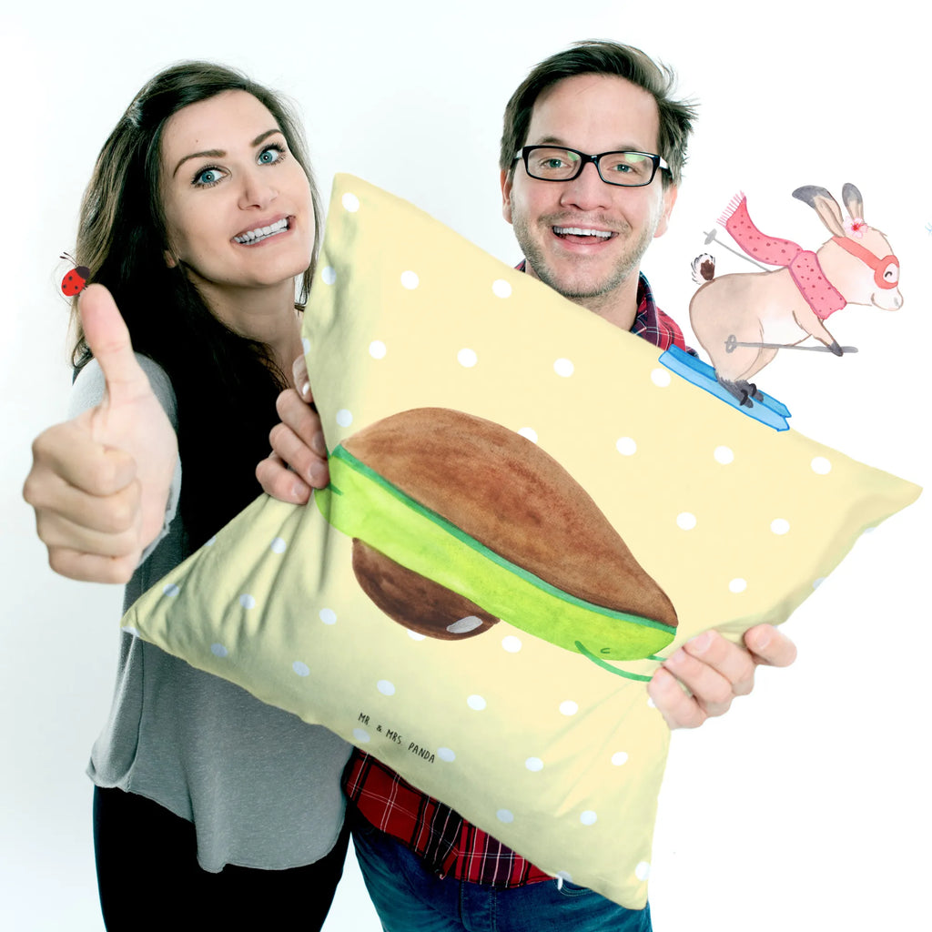 Cushion avocado yoga 40 x 40, pad, couch, bed, fluffy, soft, settee, 40x40, sofa, pillow case, cushion, bedroom, Pillow, pillows, avocado, vegetables