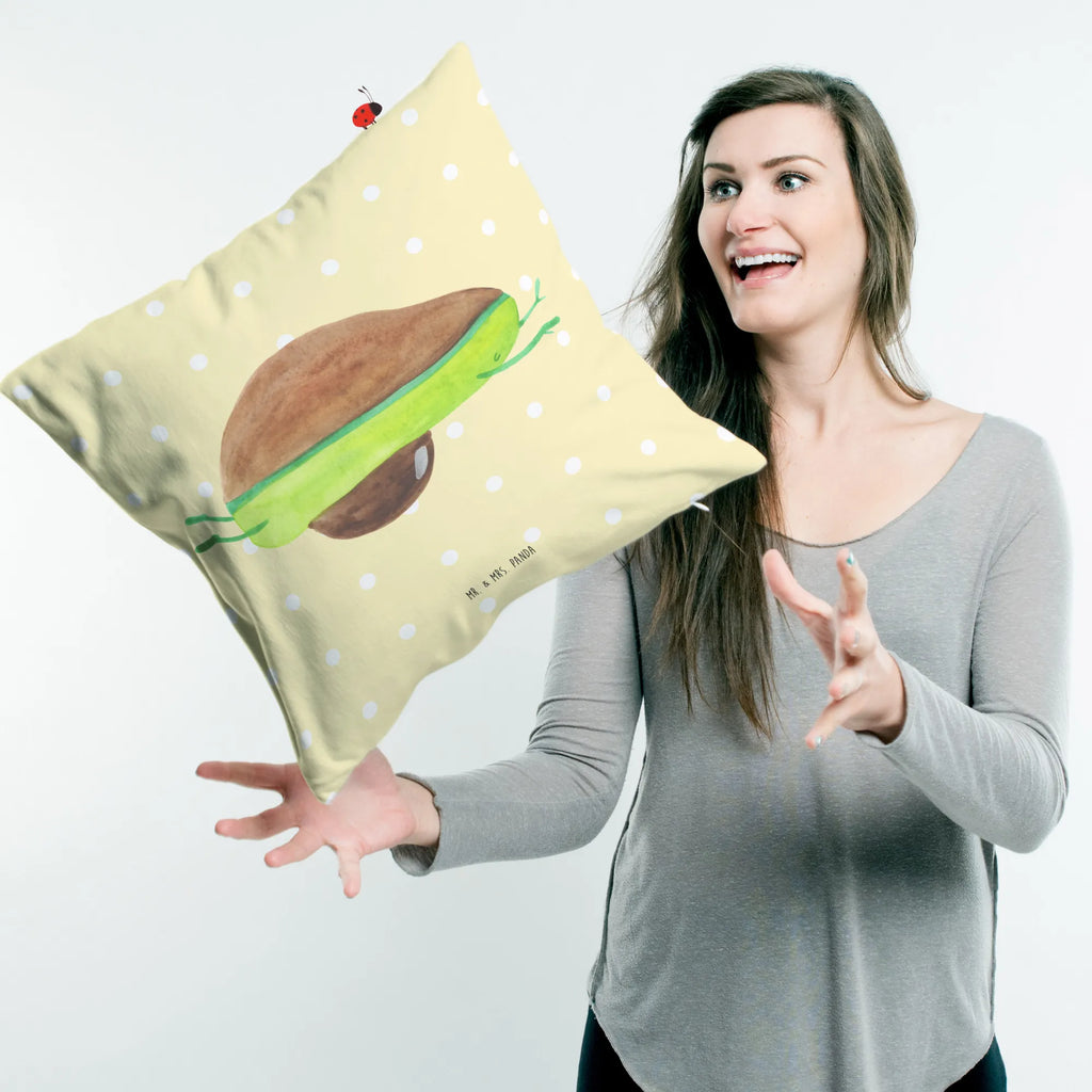 Cushion avocado yoga 40 x 40, pad, couch, bed, fluffy, soft, settee, 40x40, sofa, pillow case, cushion, bedroom, Pillow, pillows, avocado, vegetables