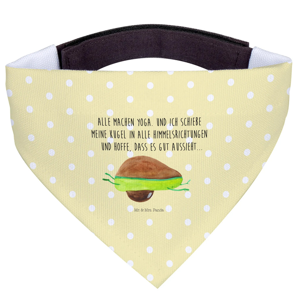 Chusta na szyję dla psa L Awokado joga Tuch, Mittel, Halstuch, Mittelgroße Hunde, Hunde, Hundehalstuch, Avocado, Veggie, Gesund, Vegan, Avocado Yoga Vegan