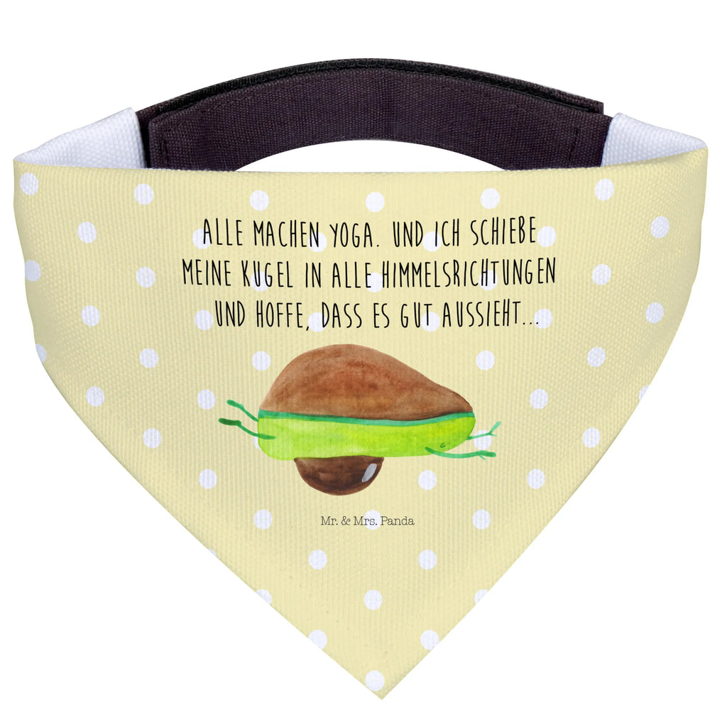 Chusta na szyję dla psa L Awokado joga Tuch, Mittel, Halstuch, Mittelgroße Hunde, Hunde, Hundehalstuch, Avocado, Veggie, Gesund, Vegan, Avocado Yoga Vegan