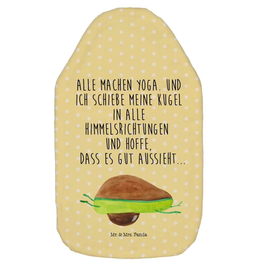 Wärmflasche Avocado Yoga Körnerkissen, Wärmflasche mit Bezug, Kleine Wärmflasche, Kinderwärmflasche, Bettflasche, Wärmekissen, Wärmflaschenbezug, Wärmflasche, Avocado, Veggie, Vegan, Gesund, Avocado Yoga Vegan