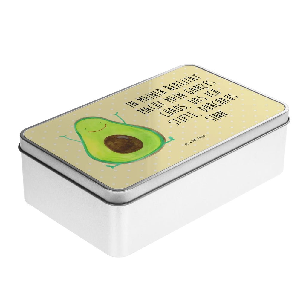 Metalowa puszka Awokado Szczęśliwy Awokado, Warzywa, Wegan, Zdrowy