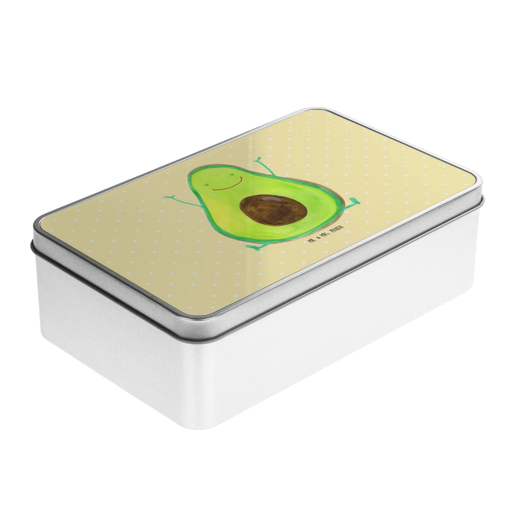 Metalowa puszka Awokado Szczęśliwy Awokado, Warzywa, Wegan, Zdrowy