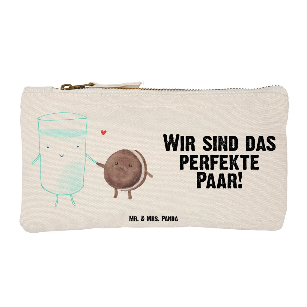 Make-up bag milk biscuit Mäppchen, Kulturtasche, Schminktasche, Kulturbeutel, Kosmetiktasche, pinsel tasche, toiletry bag, aufbewahrungsbeutel, Waschbeutel, pencil case, Schlampermäppchen, utensilientasche, aufbewahrungstasche, Federmappe, Waschtasche, Stiftemäppchen, beauty tasche, Schminktäschchen, Etui, Schminkbeutel, Kosmetikbeutel, beauty case, kosmetiktäschchen, Lustige Sprüche, Tiermotive, Tiere, Gute Laune, Milch, Keks, Cookie, Milk, Motiv Süß, Romantisch, Kaffee, Kekse, Perfektes Paar, Einladung Frühstück