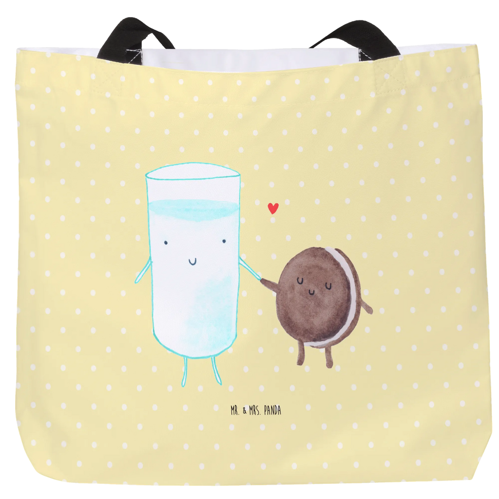 Shopper milk biscuit Freizeittasche, Schultasche, Tragebeutel, Schultertasche, Strandtasche, Einkaufsbeutel, Beutel, Schulbeutel, XXL Tasche, Alltagstasche, Ausflug, Shopper, Stofftasche, Tüte, Einkaufstasche, XL, Tiermotive, Gute Laune, Lustige Sprüche, Tiere, Cookie, Milk, Einladung Frühstück, Perfektes Paar, Milch, Motiv Süß, Kaffee, Keks, Romantisch, Kekse