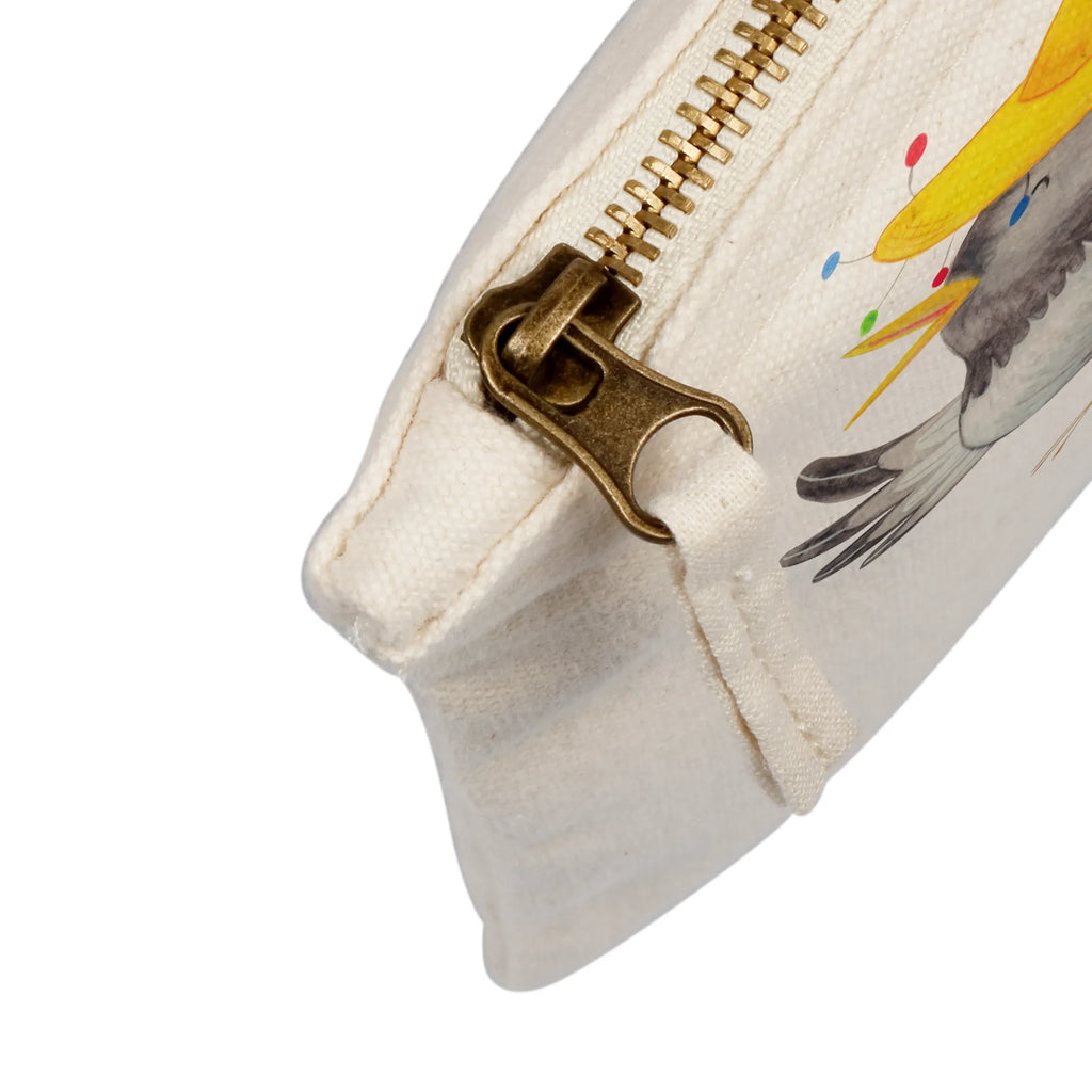 torebka na makijaż kruk Sombrero aufbewahrungsbeutel, beauty case, kosmetiktäschchen, Schminkbeutel, Kulturtasche, Schlampermäppchen, Kosmetiktasche, Schminktasche, Kosmetikbeutel, Mäppchen, Kulturbeutel, beauty tasche, aufbewahrungstasche, toiletry bag, utensilientasche, pencil case, Etui, Waschbeutel, Waschtasche, Federmappe, Stiftemäppchen, Schminktäschchen, pinsel tasche, Lustige Sprüche, Tiermotive, Tiere, Gute Laune, Motivation, Glück Spruch, Rabe, Vogel, Elster, Fröhlich sein, Froh, Spruch Positiv, Vögel, glücklich sein