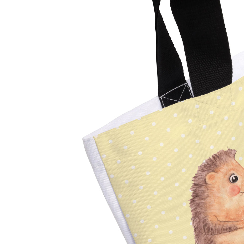 Shopper Hedgehog piece of cake Tragebeutel, Stofftasche, Shopper, Strandtasche, Schulbeutel, Einkaufsbeutel, Ausflug, XL, Schultertasche, Beutel, Freizeittasche, Tüte, Schultasche, Einkaufstasche, XXL Tasche, Alltagstasche, Gute Laune, Lustige Sprüche, Tiermotive, Tiere, Einladung Party, Torte, Essen Spruch, Backen Geschenk, Igel, Geburtstagskuchen, Kuchen, Kuchen Backen