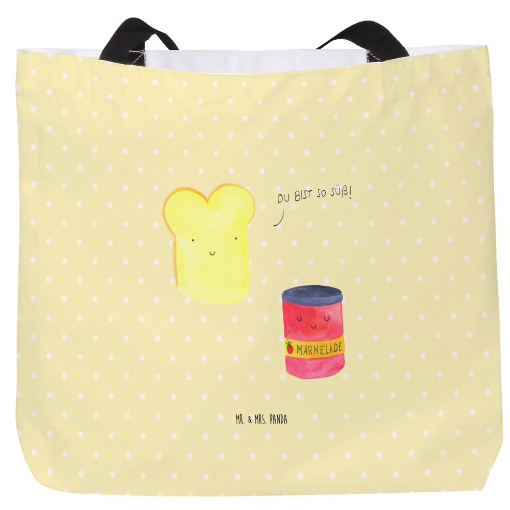 Shopper Toast Marmelade Einkaufsbeutel, Stofftasche, Strandtasche, Beutel, Einkaufstasche, XL, Ausflug, Tragebeutel, Schultertasche, Tüte, Schultasche, XXL Tasche, Freizeittasche, Schulbeutel, Shopper, Alltagstasche, Gute Laune, Lustige Sprüche, Tiermotive, Tiere, Toastbrot, Süß, Küche Deko, Küche Spruch, Frühstück Einladung, Dreamteam, Brot, Marmelade, Toast, Süße Postkarte