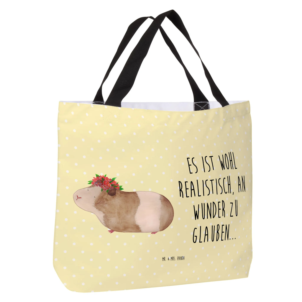 Shopper Guinea pig wisdom handle bag, large, XXL, shopper, shopping bag, carrier bag, beach bag, woman, bag, small animals, cute, funny, cute animal motives, hand drawn, small world, funny sayings, good mood, happy, gifts, gift ideas, special gifts, animal lover, card, guinea pig, wonderland, meerie, Meeries, reality, flower child, motivation, wonder, saying, wisdom