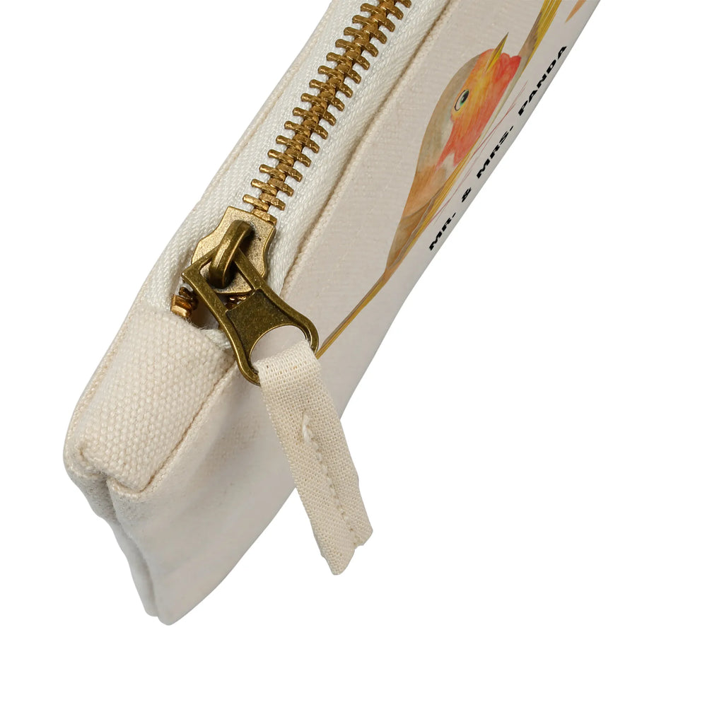 torebka na makijaż rudzik Pióra Motywy zwierzęce, dobra energia, zabawne powiedzonka, zwierzęta