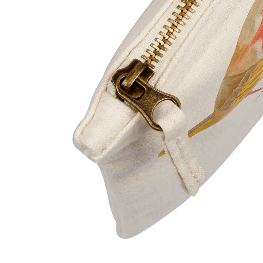 torebka na makijaż rudzik Pióra Motywy zwierzęce, dobra energia, zabawne powiedzonka, zwierzęta