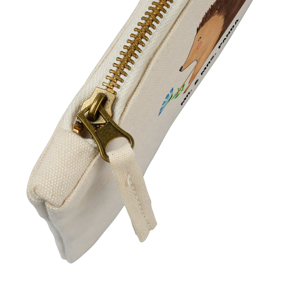 Make-up bag Hedgehog Flower kosmetiktäschchen, Schminktasche, aufbewahrungstasche, Schminktäschchen, Waschtasche, Stiftemäppchen, pencil case, beauty tasche, Waschbeutel, Mäppchen, toiletry bag, Kulturtasche, Kosmetikbeutel, pinsel tasche, beauty case, utensilientasche, Federmappe, Schminkbeutel, Etui, Kulturbeutel, Schlampermäppchen, aufbewahrungsbeutel, Kosmetiktasche, Tiermotive, Tiere, Lustige Sprüche, Gute Laune, Krankheit, Besuch, Igel, Gute Besserung, krank, Genesungswünsche, Krankenhaus