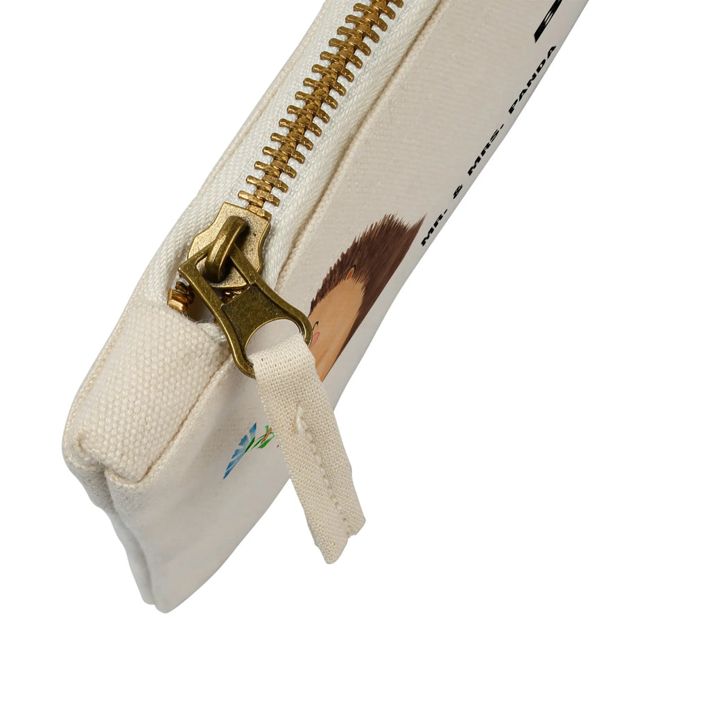 Make-up bag Hedgehog Flower kosmetiktäschchen, Schminktasche, aufbewahrungstasche, Schminktäschchen, Waschtasche, Stiftemäppchen, pencil case, beauty tasche, Waschbeutel, Mäppchen, toiletry bag, Kulturtasche, Kosmetikbeutel, pinsel tasche, beauty case, utensilientasche, Federmappe, Schminkbeutel, Etui, Kulturbeutel, Schlampermäppchen, aufbewahrungsbeutel, Kosmetiktasche, Tiermotive, Tiere, Lustige Sprüche, Gute Laune, Krankheit, Besuch, Igel, Gute Besserung, krank, Genesungswünsche, Krankenhaus