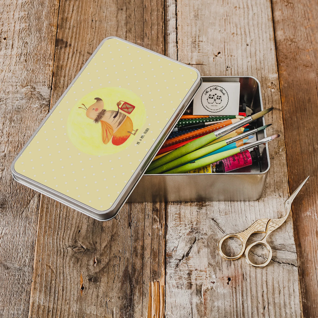 Metal tin Firefly storage box, lock-up box, tins, cookie tin, storage tin, lunch box, Tin can, metal box, container, tin box, aluminium tin, small animals, cute, funny, cute animal motives, hand drawn, small world, funny sayings, good mood, happy, gifts, gift ideas, special gifts, animal lover, card, magic, marriage proposal, favourite person, proof of love, glow, engagement, love, glowworm, anniversary, butterfly, love saying