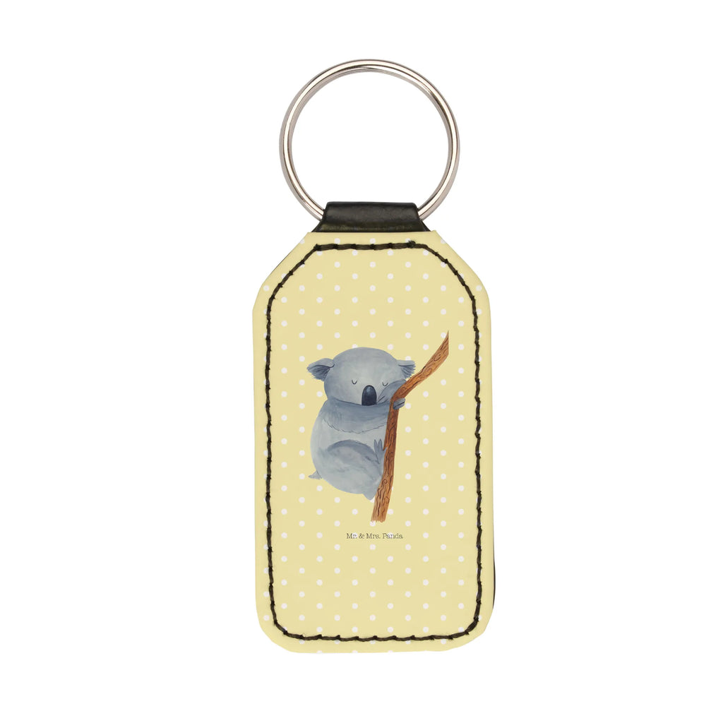 Rectangular key ring koala keychain, lucky charm, pendant, key ring, bag pendant, small animals, cute, funny, cute animal motives, hand drawn, small world, funny sayings, good mood, happy, gifts, gift ideas, special gifts, animal lover, card, koala bear, bedroom, dreamland, bear, Koala, dream, sleeping